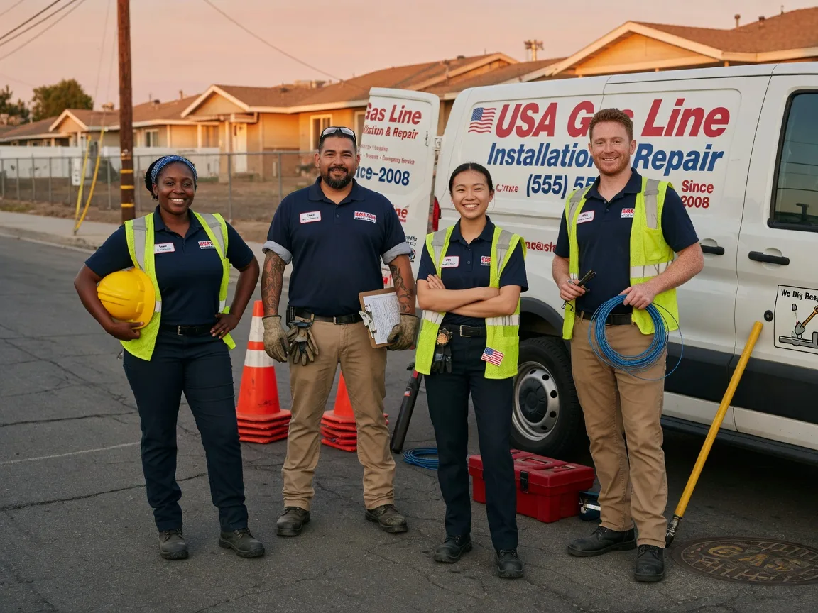 Gas Line Installation company in Fredericktown, OH